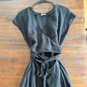 Aritzia Wilfred Brax Jumpsuit - Linen